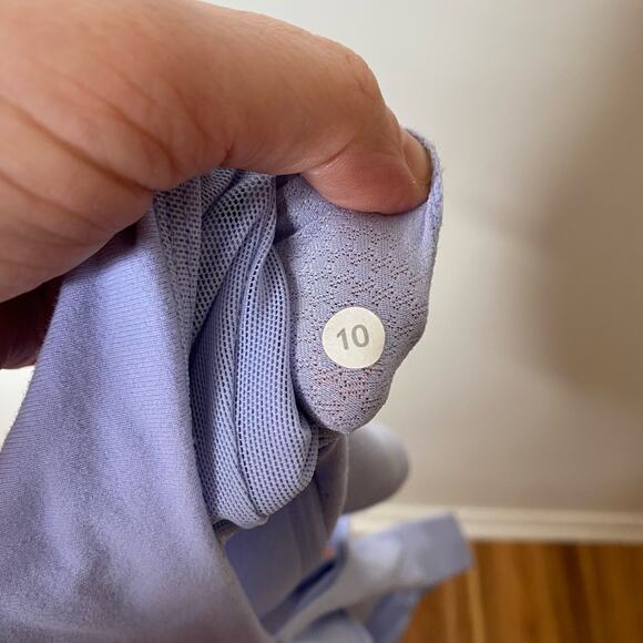 LULULEMON Periwinkle Racerback Crossfront Neckline Sports Bra - Picture 4 of 7